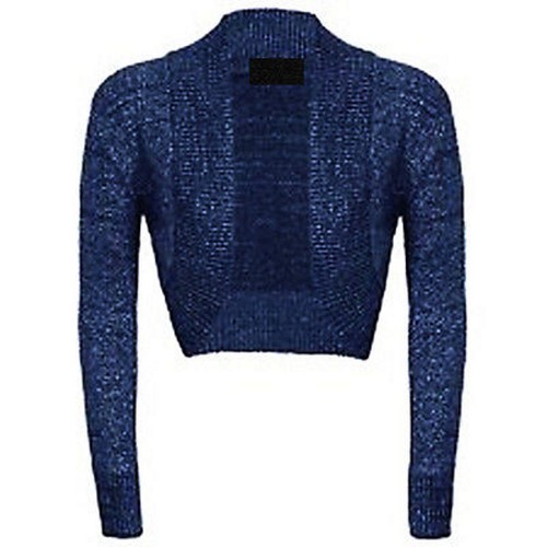 Women shrug lurex knitted - lurex,
