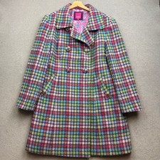 NESS Tweed Coat UK 12 Polkadot