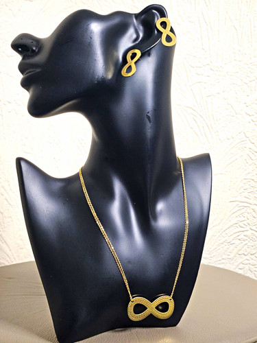 Gold tone cable chain necklace - tone,