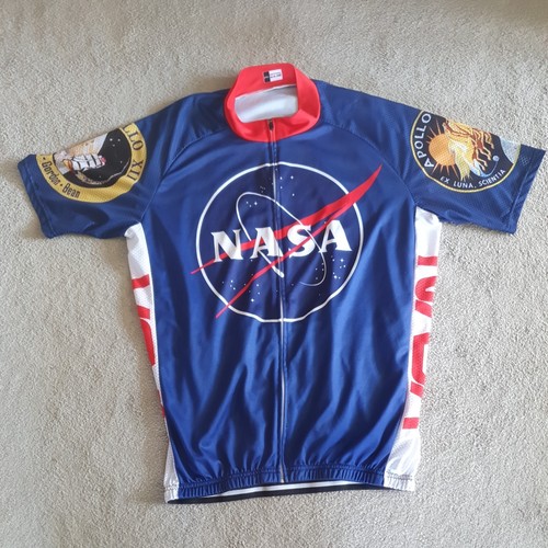 Retro cycling nasa jersey - retro,