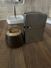 Two old lighters Zippo imitation Lighter ex large -Colibri lighter- spare/repair