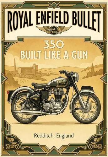 Classic vintage motorcycle - classic,
