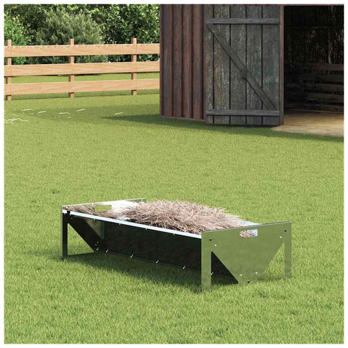 Feeding trough galvanised - trough,