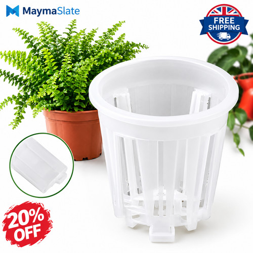 16cm orchid pot clear - orchid,
