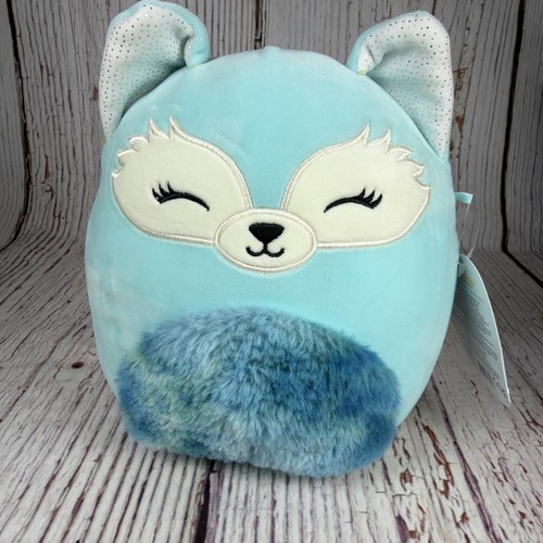 Squishmallow dabney blue - blue, fox