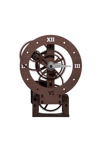 Wooden clock kit buildable - clock, –