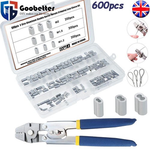 Wire rope crimping tool - crimping,