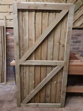 GATE SUPER HEAVY DUTY TIMBER WOODEN MADE TO MEASURE CUSTOM TREATED GARDEN GATE