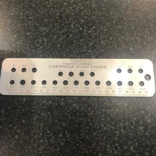 Tap Valve Cartridge Spline Gauge teeth Measuring size Finder Plumbers