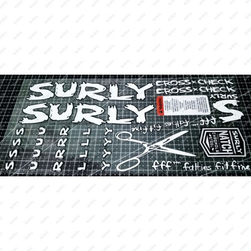 Surly cross check frame decal - surly,