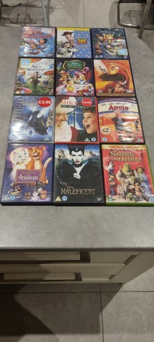 Disney and kids dvd - and,