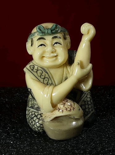 Vintage japanese netsuke - vintage,
