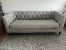 Made.com Flynn Grey 3 Seater Sofa