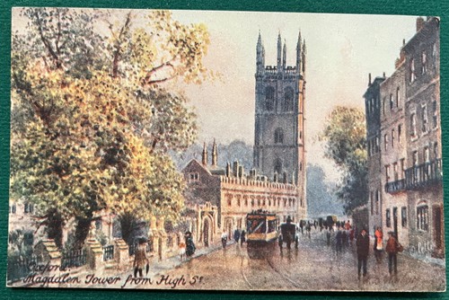 Oxford magdalen tower from - oxford,