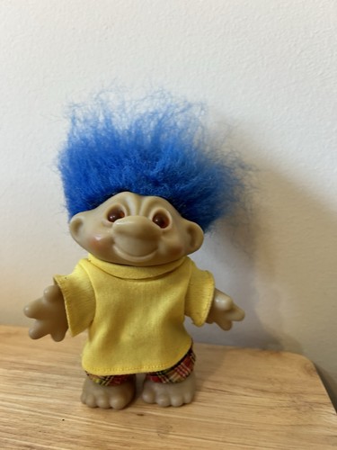 Troll doll pink hair - pink, dam