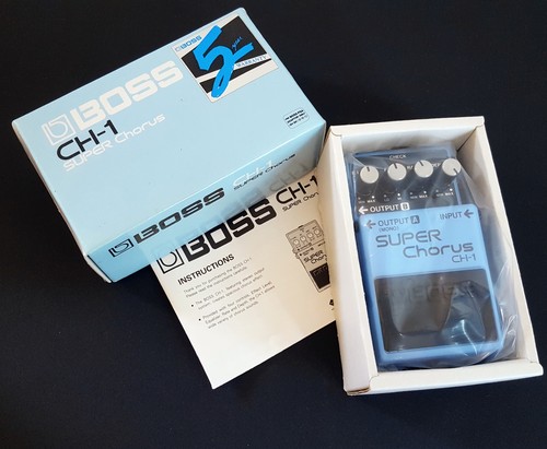 Boss super chorus guitar - chorus,