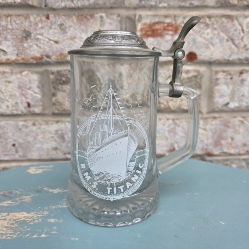 Italy rms titanic etched - titanic,