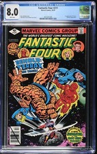 FANTASTIC FOUR 211 - 1ST TERRAX THE TAMER  - CGC 8.0 WHITE PAGES : AKs Comic