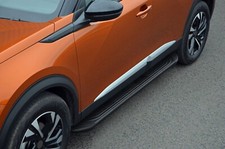 Black Aluminium Side Steps