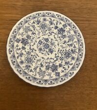 Minton Shalimar Side Plate / 1974/ Blue & White / 6 1/2 Inch 