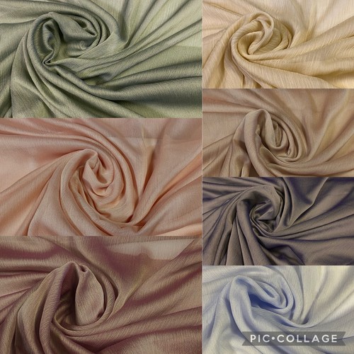 Crinkle chiffon fabric dress - chiffon,