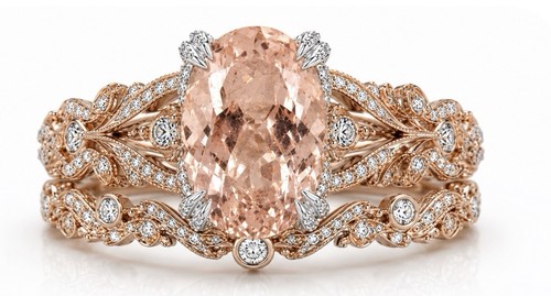 13ct natural peach - natural, morganite