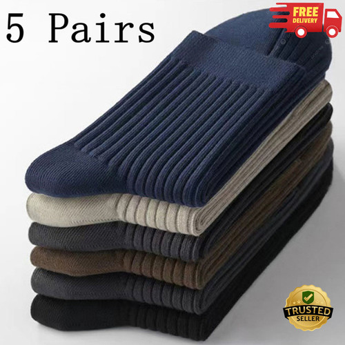 Pairs socks men mid - 5,