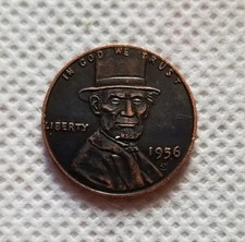 US Hobo Nickel Style 1956 Penny