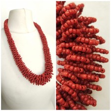 Chunky Heavy Graduated Red