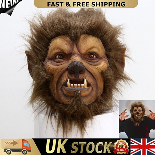 Halloween werewolf mask - halloween-werewolf, latex