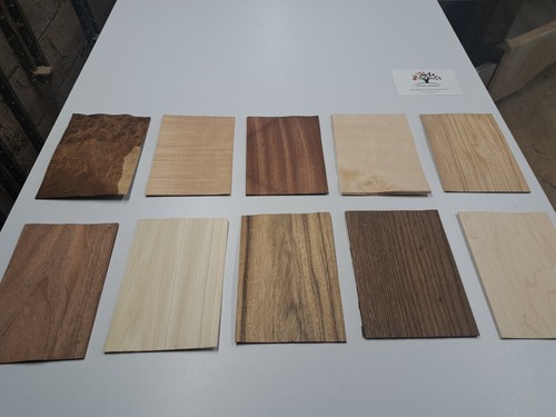Wood veneer sample pack - pack,