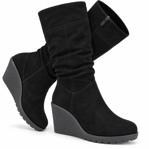 Womens knee high boots slim - womens,