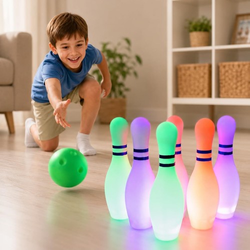 Led championship bowling set - led,