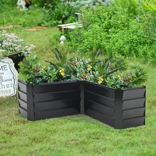 Corner garden raised bed - raised,