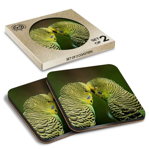 Boxed square coasters - boxed,