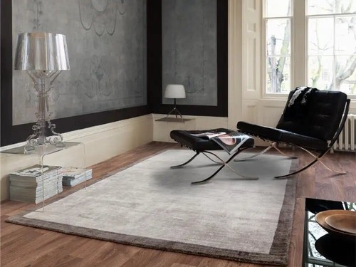 Blade rug 160x160cm border - rug,