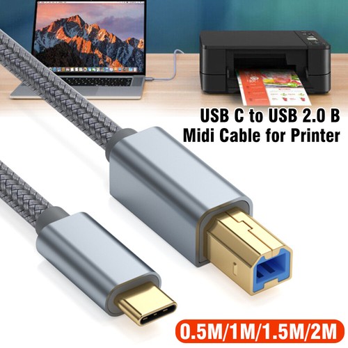 Usb type printer cable - usb, to