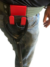  SHOVEL SPADE Holder - Metal detecting 