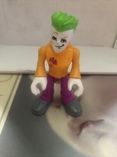 IMAGINEXT BATMAN JOKER With Orange Jumper Rare 3” Tall