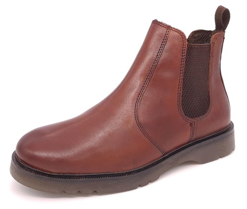 Mens leather chelsea boots - mens,