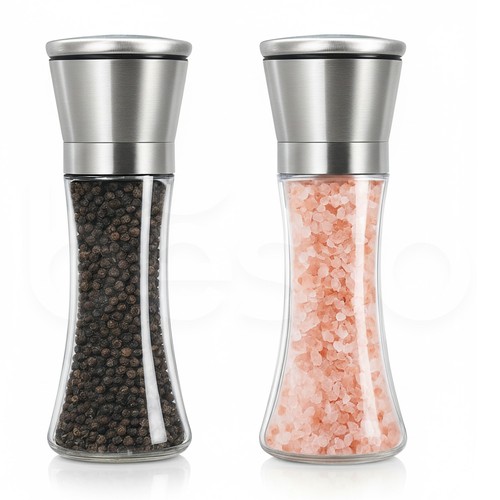 Pepper salt grinder set - &, mill