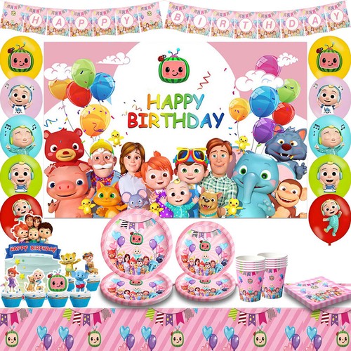 Cocomelon party decoration - cocomelon,