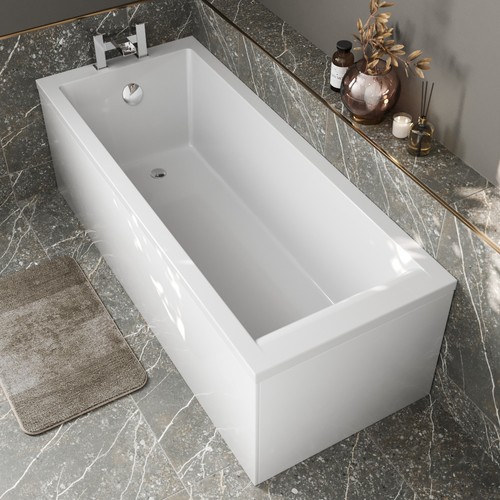Modern bathroom single ended - bathroom,