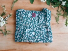 🐰 #84 Baby Boden Rabbit Print Blue Dress 3-6months 🐇