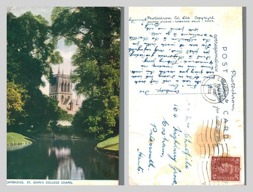Vintage postcard cambridge - -,
