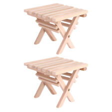 2 Pcs Small Folding Tables Shiwan Folding Table Foldable Desk Table Picnic Table