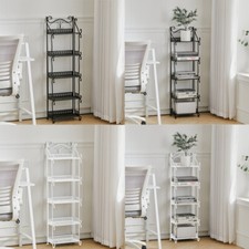 3/5Tier Folding Metal Stoarge