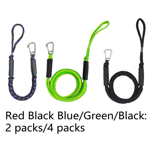 Bungee dock line tie - dock,