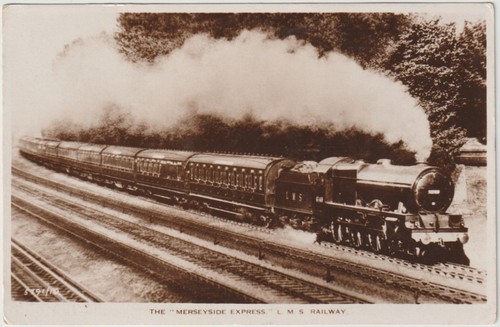 Railway postcard lms royal - postcard,