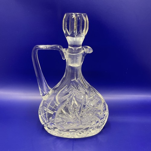 Vintage cruet decanter jug - decanter,